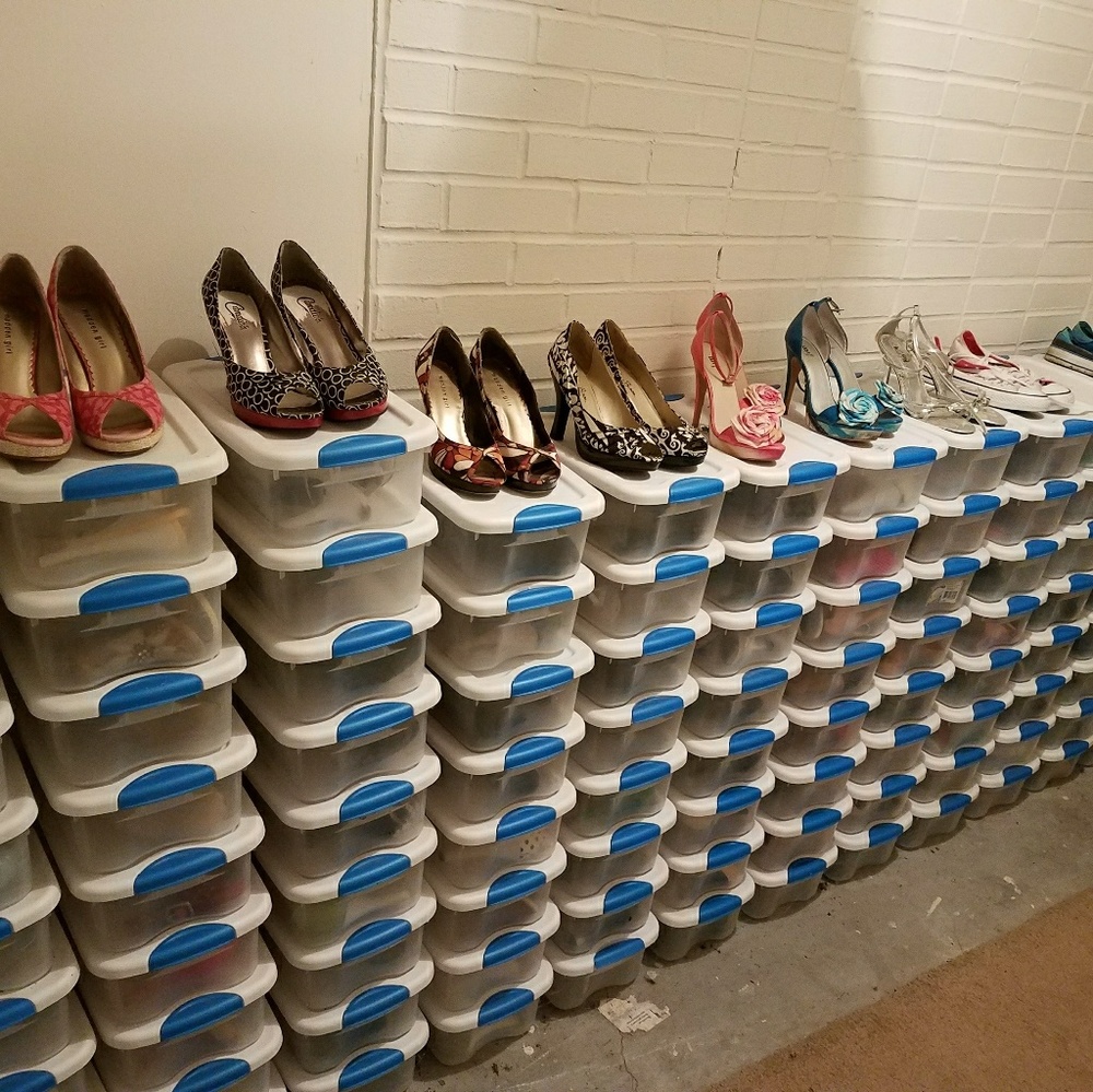 130 pair of heels